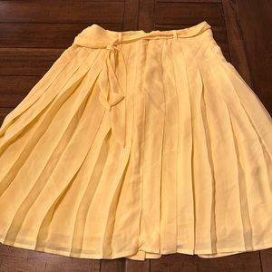 ModCloth Yellow Skirt Size Large